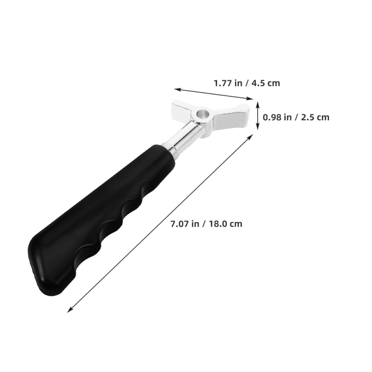 Homoyoyo 2 Pièces Levier de Rechange pour Machine à Glace Portable en Plastique et Métal, Facile à Nettoyer, Accessoire pour Familles et Environnements de Production