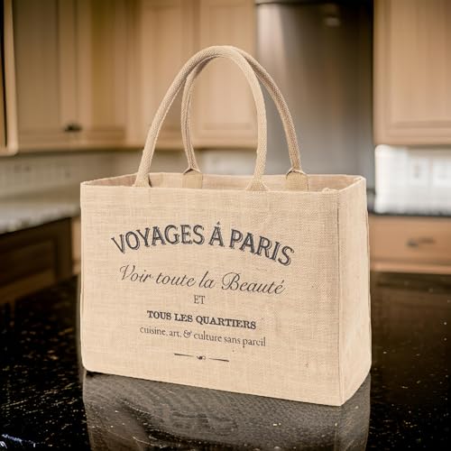KAF-Home-Jute-Market-Tote-Handles-Reusable-Grocery-Bag-Voyages