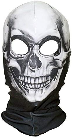 AXBXCX Polyester Fleece Costume Skin Masks Halloween Party Full Cover Hood Mask