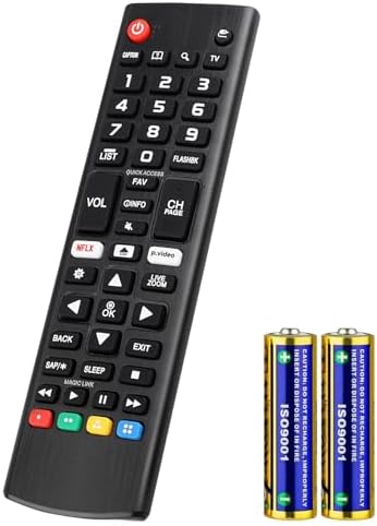 for LG Smart TV Remote Control Replacement,Universal for All LG OLED 3D Thinq TVs for AKB75095307 AKB75375604 AKB74915305 AK75675304 AKB76040302 AKB76037601 AKB75675313 with Battery