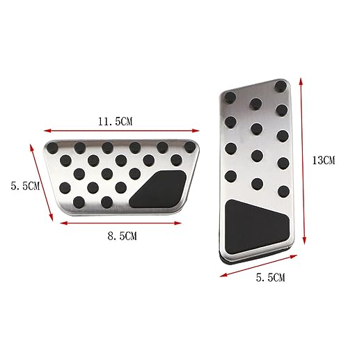Pédales Jeep Wrangler JK en acier inoxydable antidérapant de qualité supérieure - 3