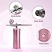 Oxygen Facial Machine – Handheld High Pressure Mist Spray Steamer for Skin Rejuvenation, Deep Cleaning, and Moisturizing – Portable, Rechargeable Airbrush for Home and Beauty Salon Use (Pink)
