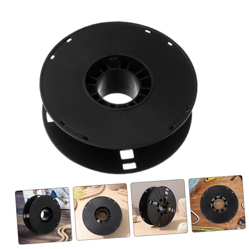 Enrouleur de câble électrique noir lot de 3 pour bureau et extérieur - 8