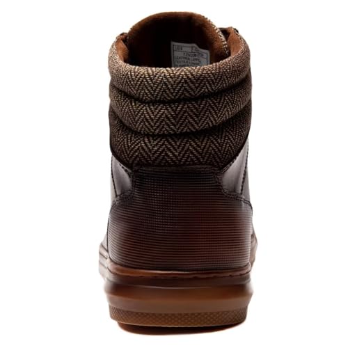Image of Arkbird Casual Sneaker Boots, High-Top Sneakers Lace-up Leather Chukka Shoes for Men