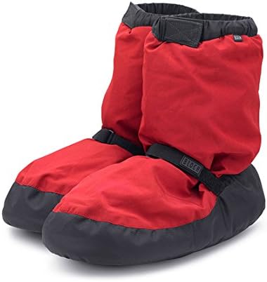 Bloch Dames-dansschoenen, opwarmlaarzen, Zwart, Large