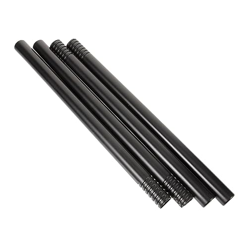 Garneck 4pcs Witch Broom Rods for Adult Witch Costumes Witch Broom Stick Replacement Handle Plastic Rod for Performance Cosplay