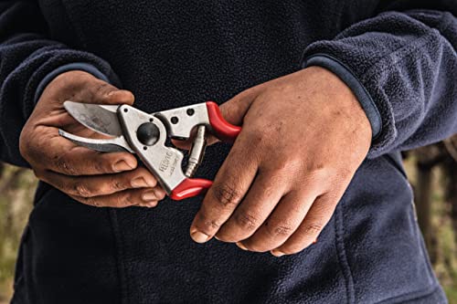Felco Gartenschere für Linkshänder Nr. 16 – Ergonomische Baumschere