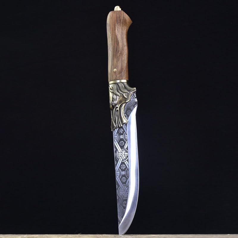 Meat Cleaver,Cleaver Knife 7 Inch Cleaver Knife Handmade Forged Sharp Cleaver Utility Santoku Boning Longquan Kitchen Knives Cooking Tools