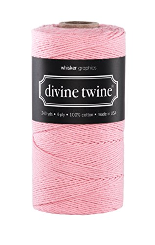 Divine Twine Solid Light Pink Twine