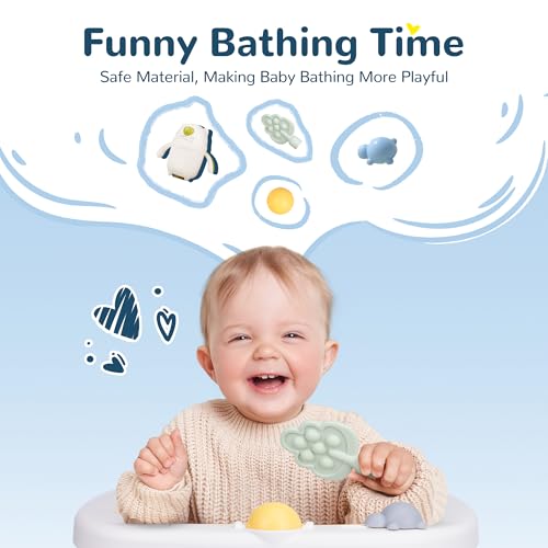 Image of Coldew Baby Bath Seat for Babies 6 Months & Up, Non-Slip Toddler Bath Seat for Baby Sitting Up, Safe Baby Bath tub Seat with Suction Cups, Soft Cushion, Baby Bath Chair Yellow