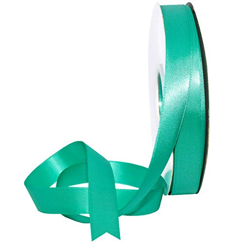 Image of Morex Ribbon 08816 /50-323 Double Face Satin Ribbon, 3 /8 inchx 50 Yd, Tropic