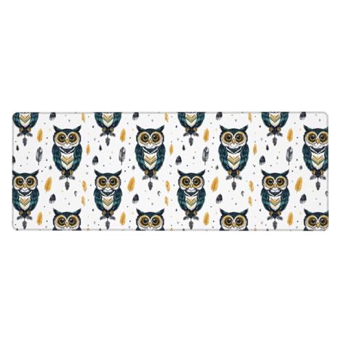 Tapis de souris de jeu grand format anti-dérapant 30,5 x 80,9 cm