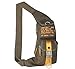 Innturt Nylon Sling Bag Daypack Chest Bag Messenger Backpack Outdoor (Army Green & Yellow)