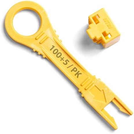 NTW RJ45 Port Blocker & Dust Cover, Network & Ethernet Port Protector, Secure Connector with Color Coded Keys, TAA Compliant, 100 Locks