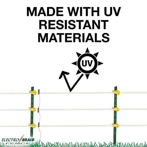 Electrobraid Pbrc1000B2-Eb Horse And Livestock Electric Fence Wire Conductor Reel, 1000-Feet #TOP2