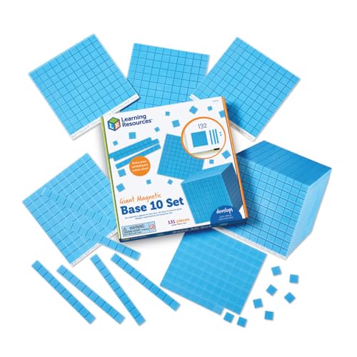 Kit de démonstration aimanté géant de Base 10 Learning Resources pour tableau