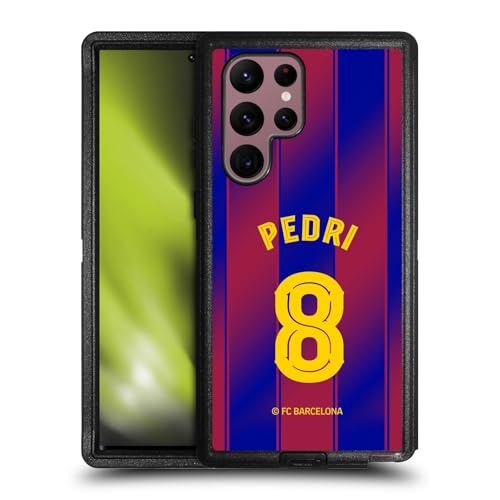Étui Samsung S22 Ultra FC Barcelona Pedri Finition Premium Kit Domicile