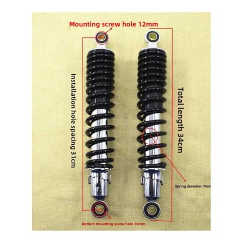 Amortisseur moto arriere hydraulique souple reduisant les secousses - 6