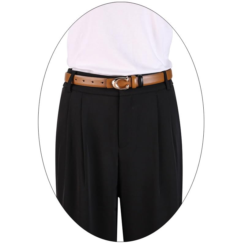 Sided Belt Women's Versatile Decorative Trousers Leather Belt with Genuine Leather Matching Jeans3