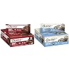 Quest Chocolate Brownie & Cookies & Cream Dipped Protein Bars Bundle, High Protein, Gluten Free, Keto Friendly, 12 Count