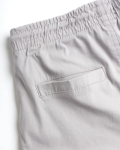 DKNY Boys' Grey Joggers - Quick Dry Performance Stretch Utility Tech Moto Jogger Pants - Woven Hybrid Pants for Boys (8-16)4