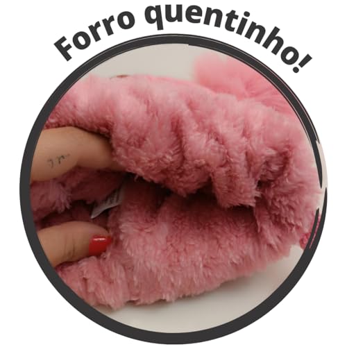 Touca De inverno Frio para Bebe Gorro De Lã Infantil Forrada c/Pompom Menina Menino Estilo Ovelhinha
