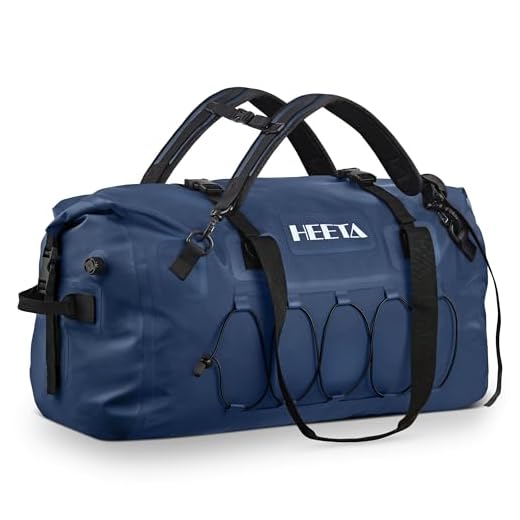 HEETA Large Waterproof Duffel Bag for Adventure