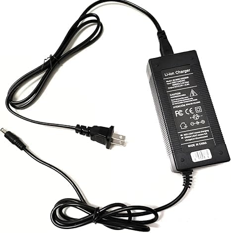 36V Electric Bike Scooter Charger for Jetson Bolt/Bolt Pro/Adventure/Eris/Metro/Racer/Quest/Journey, Ancheer Ebikes, for Swagtron EB5 Pro/ EB7/ EB8, Aventon Pace 350, Jasion eb5
