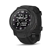 Garmin Instinct® Crossover, Solar Tactical Edition Smartwatch, Black