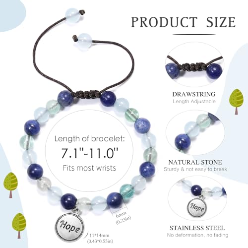 Stealth Stone 10-Year-Old Girl Boy Birthday Gifts Adjustable Beaded 10th Birthday Bracelets as 10th Birthday Gifts 10 Year-Old Birthday Gifts for Daughter Son Handmade2