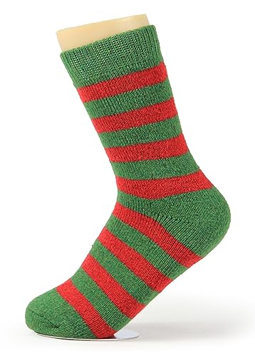 Image of BomKinta Boot Socks for Women Winter Solid Thick Warm Socks Cozy Crew Socks Christmas Gift