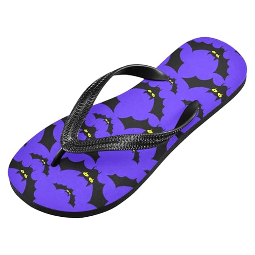 Burbuja Cartoon Bats Flip Flops for Women Men, Soft Thong Sandals Rubber Slippers for Pool Beach Essentials2