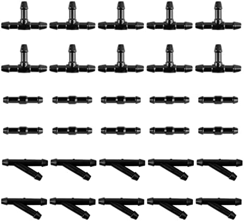 Vexilon Scheibenwaschdüsen 2-tlg - Universal Für 8mm & 9mm Wischerarme, 4-Wege Sprühsystem
