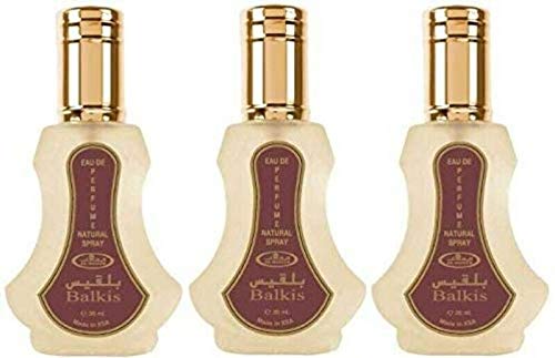 Al Rehab Moschus-Duft, authentisch, Halalal, 35 ml, hochwertige Qualität, 35 ml, 3 Stück (Balkis)