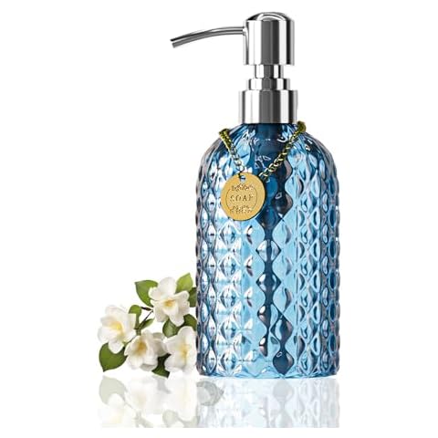 Aywaiw 12oz Glass Soap Dispenser Cover