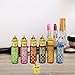 predolo 6Pcs Essential Oil Roller Bottles Refillable Portable Mini Decorative Pocket Size Empty Perfume Bottle for Birthday Vacation