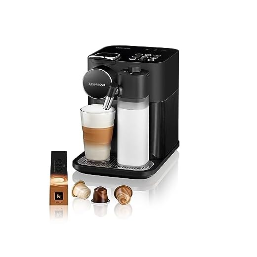 De'Longhi EN 560.B Nespresso Lattissimo Touch Kaffemaskin, 1400 W, 0,9 l, Svart