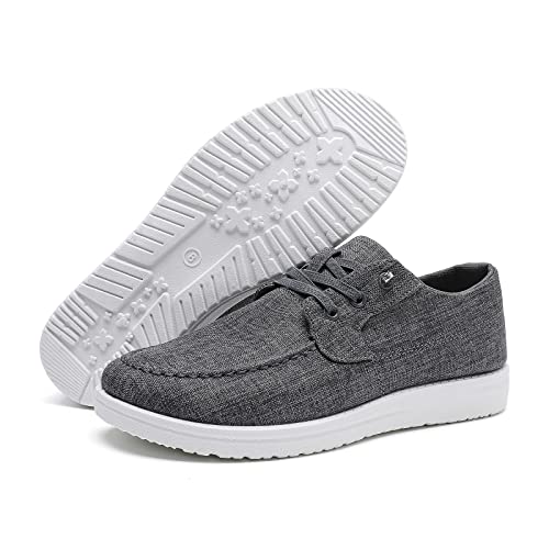 Image of Betrue Lightweight Boat Shoes for Women, Womens Casual Loafers, Womens Slip On Deck Shoes, Breathable Canvas Sneakers for Women