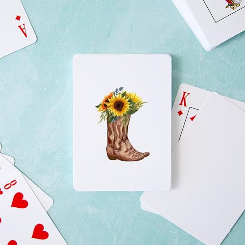 Baraja de Cartas Estilo Oeste CafePress Tamaño Estándar miniatura 3