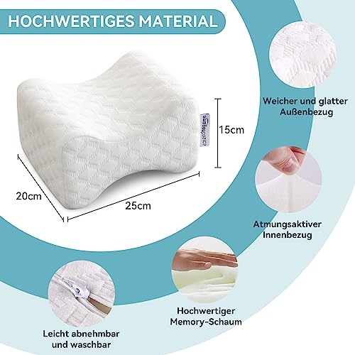 Venenkissen von Amazon Basics in Schmetterlingsform mit Memory Foam