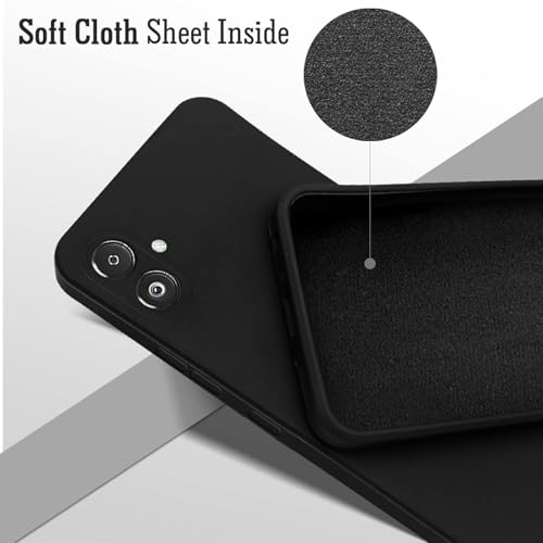 Image of JOTECH Back Case Cover for Samsung Galaxy F14 5G | Full Camera Protection | Soft TPU Flexible Shockproof Mobile Back Cover -Black