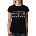Ford Mustang Kühlergrill Damen T-Shirt Schwarz L
