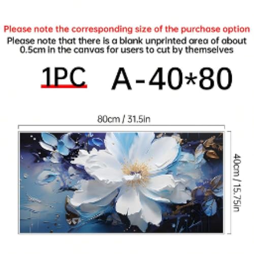 Affiches impressions fleurs XINBAO cadre chambre - 7