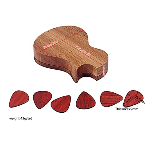 Boîte de médiators de Guitare en Forme de Guitare Boîte de médiator de Guitare Organisateur de médiator de Guitare Boîte… - Les Beatles, Paul McCartney, John Lennon, RIngo Starr, George Harrison Boîte de médiators de Guitare en Forme de Guitare Boîte de médiator de Guitare Organisateur de médiator de Guitare Boîte… – Image 4