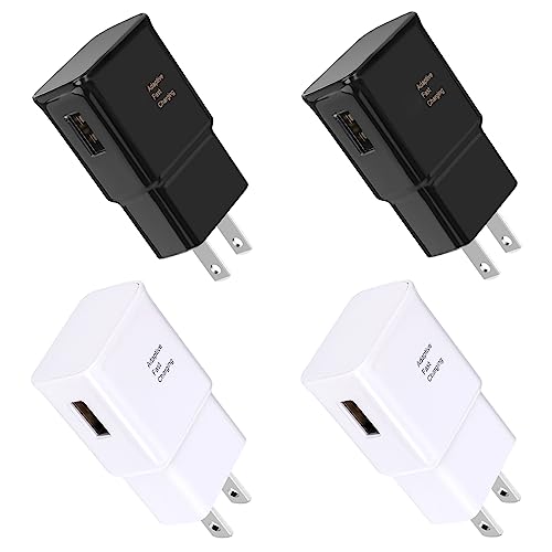 Fast Charging Block USB Wall Charger Plug Travel Adapter Plug Android Phone Charger for Samsung Galaxy S23/S22/S22 Ultra/S21/S20/S10/S9/S8/S7/S6 Edge/Note 10 9 8 Quick Charger,Cell Phone Charger