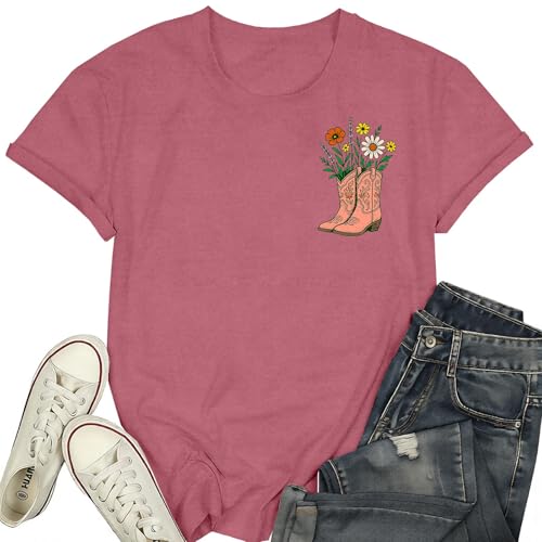 YERKOP Cowgirl Shirts for Women Western Country...