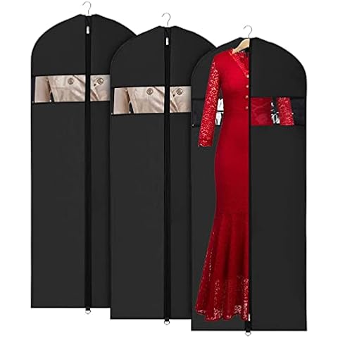 KEEGH Oxford Fabric Garment Covers Bag 152cm for Storage and Travel,Foldable for Dress Dance Costumes Suits Gowns Coats (24"x 60") … Cover