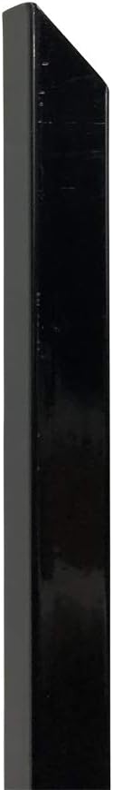 ADDRESSES OF DISTINCTION Black Charleston Address Post with Reflective Numbers – 48” Tall Customized House Marker - Double Sided to Help Emergency Vehicles Find Your Home