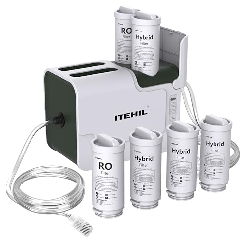 ITEHIL Portable Water Filter with Hybrid and RO Filter