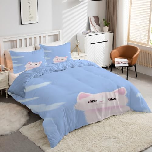 Housse de couette en microfibre douce avec fermeture éclair pratique kK3780 - 2
